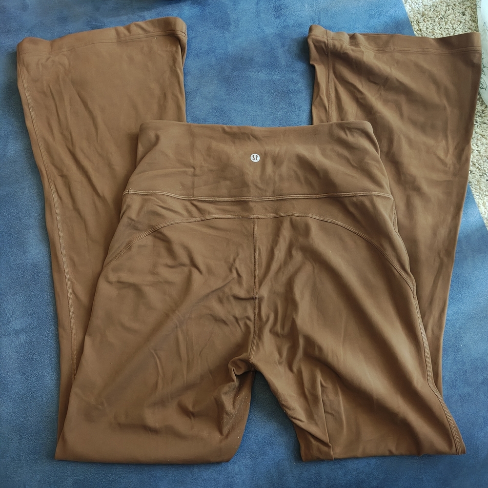 lululemon athletica Brown Boot Cut Pants